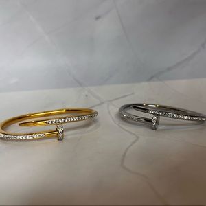 nail bangle “juste un clou” bracelet